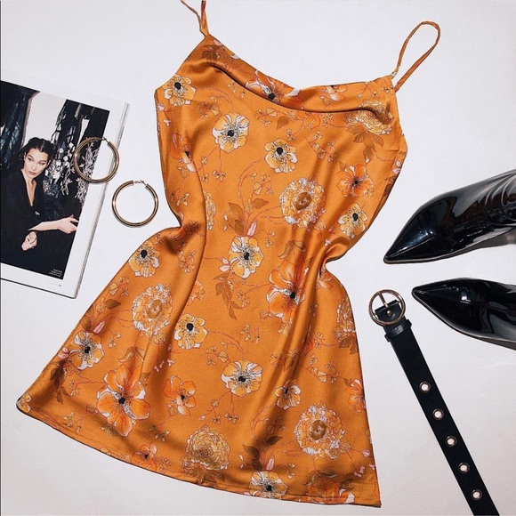 birds of paradise mini dress